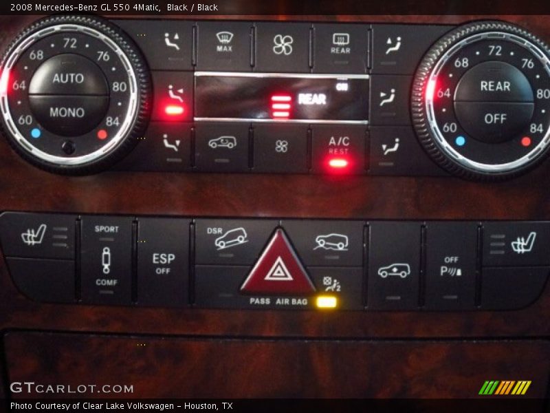 Black / Black 2008 Mercedes-Benz GL 550 4Matic