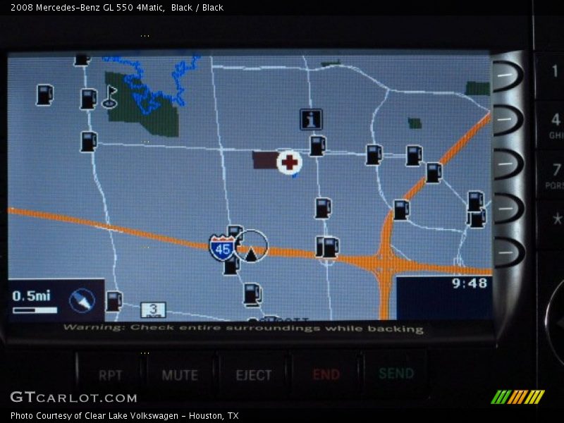 Black / Black 2008 Mercedes-Benz GL 550 4Matic