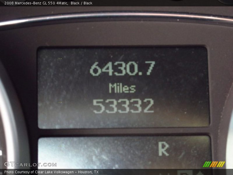 Black / Black 2008 Mercedes-Benz GL 550 4Matic