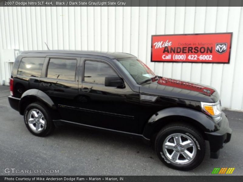 Black / Dark Slate Gray/Light Slate Gray 2007 Dodge Nitro SLT 4x4