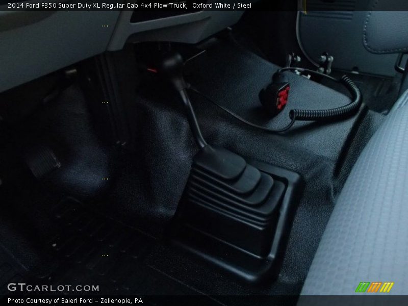 Oxford White / Steel 2014 Ford F350 Super Duty XL Regular Cab 4x4 Plow Truck