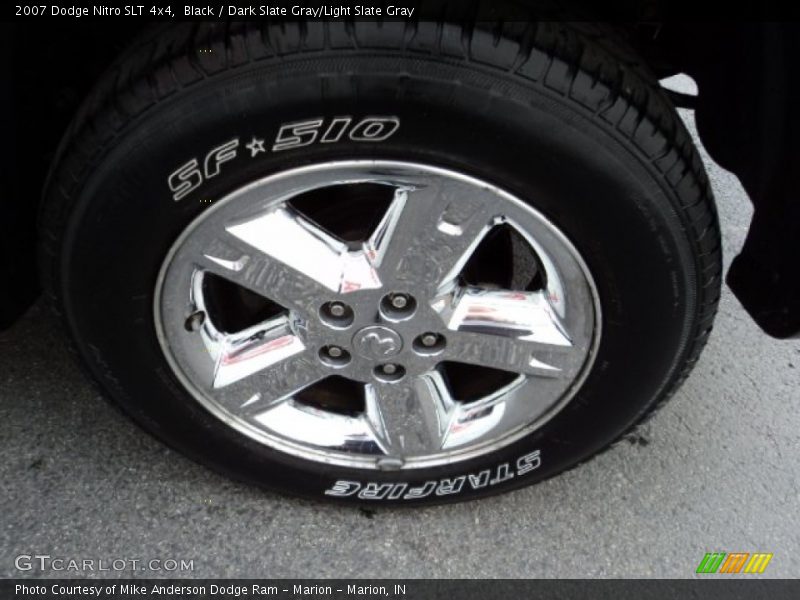 Black / Dark Slate Gray/Light Slate Gray 2007 Dodge Nitro SLT 4x4