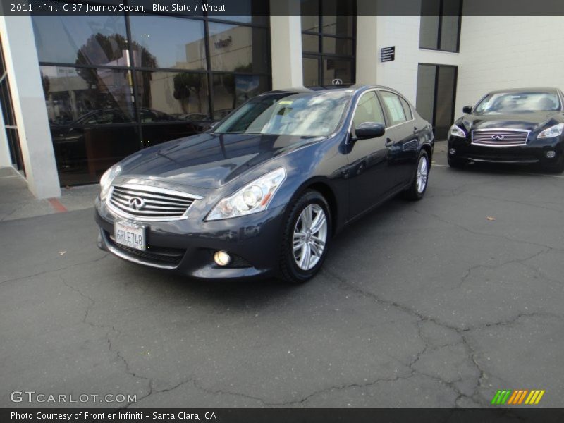 Blue Slate / Wheat 2011 Infiniti G 37 Journey Sedan