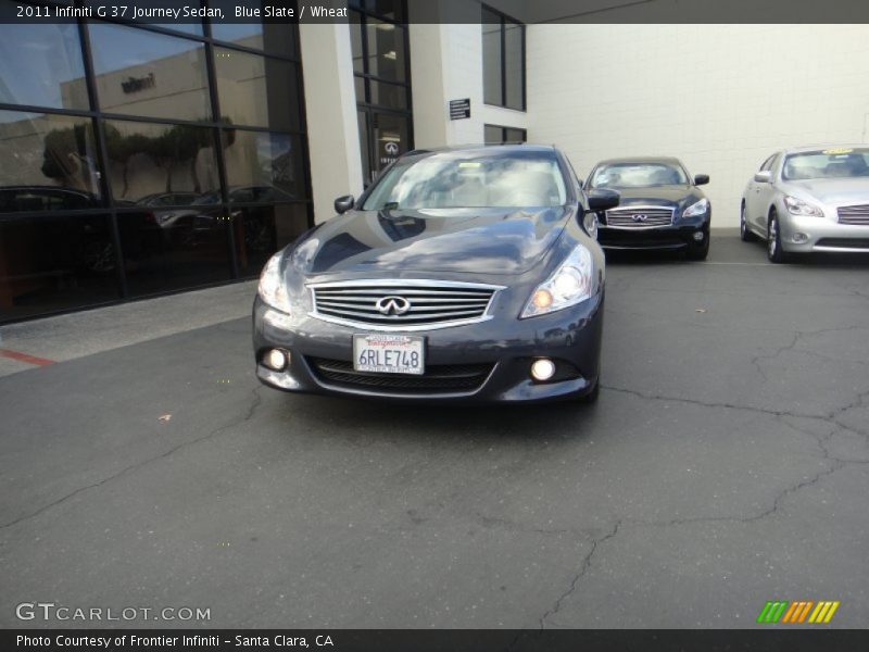 Blue Slate / Wheat 2011 Infiniti G 37 Journey Sedan