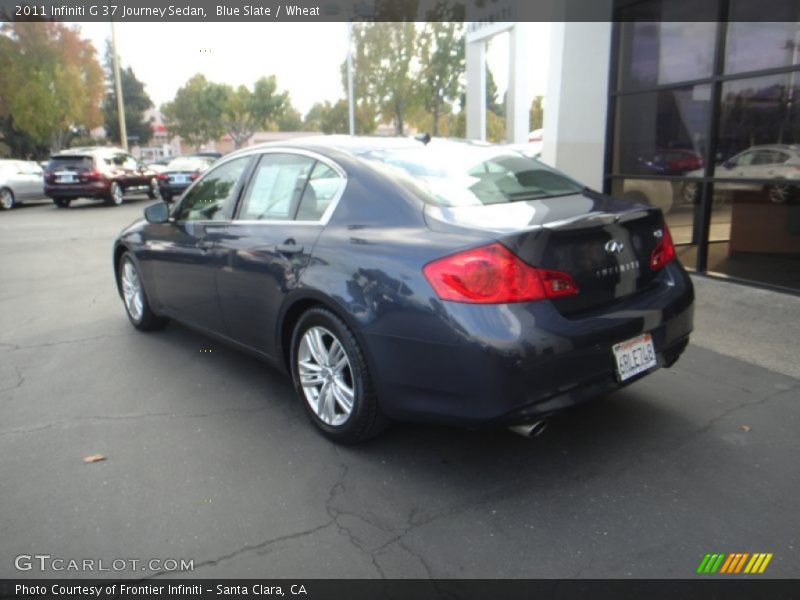 Blue Slate / Wheat 2011 Infiniti G 37 Journey Sedan