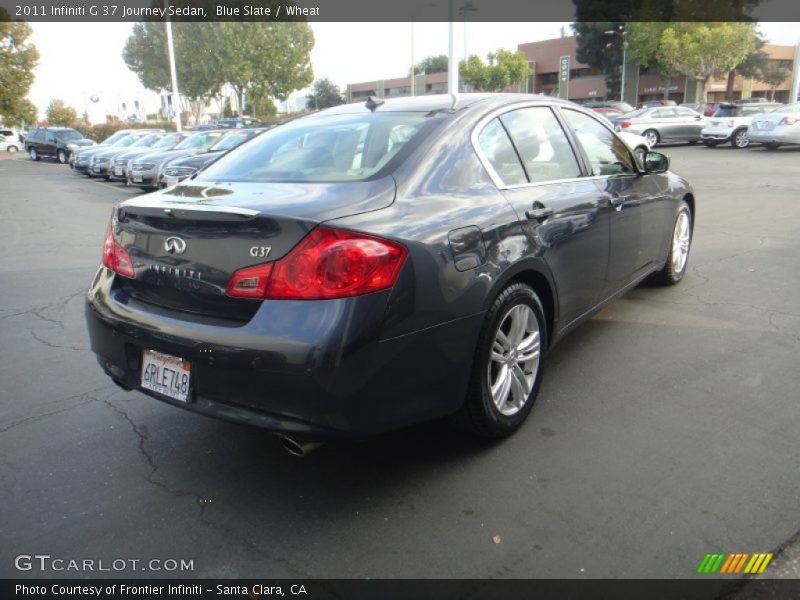 Blue Slate / Wheat 2011 Infiniti G 37 Journey Sedan