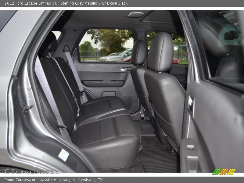 Sterling Gray Metallic / Charcoal Black 2012 Ford Escape Limited V6
