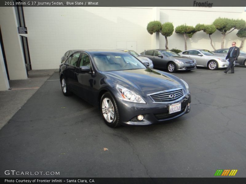Blue Slate / Wheat 2011 Infiniti G 37 Journey Sedan