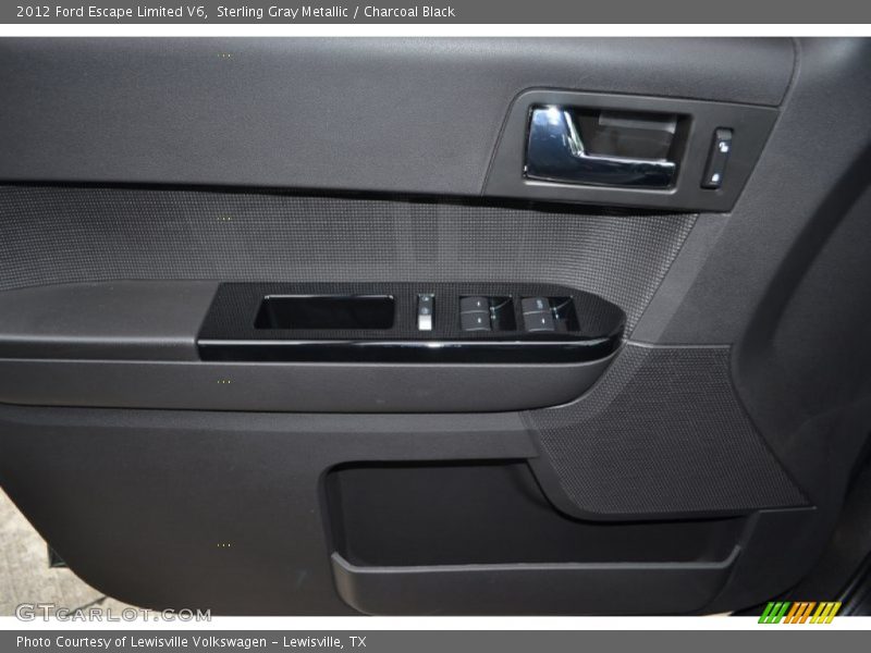 Sterling Gray Metallic / Charcoal Black 2012 Ford Escape Limited V6