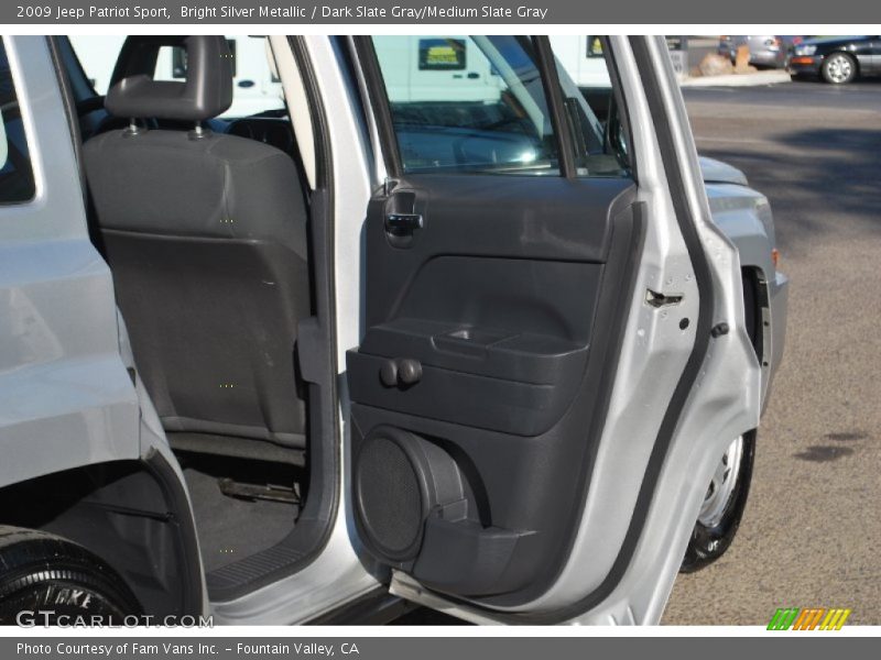 Bright Silver Metallic / Dark Slate Gray/Medium Slate Gray 2009 Jeep Patriot Sport