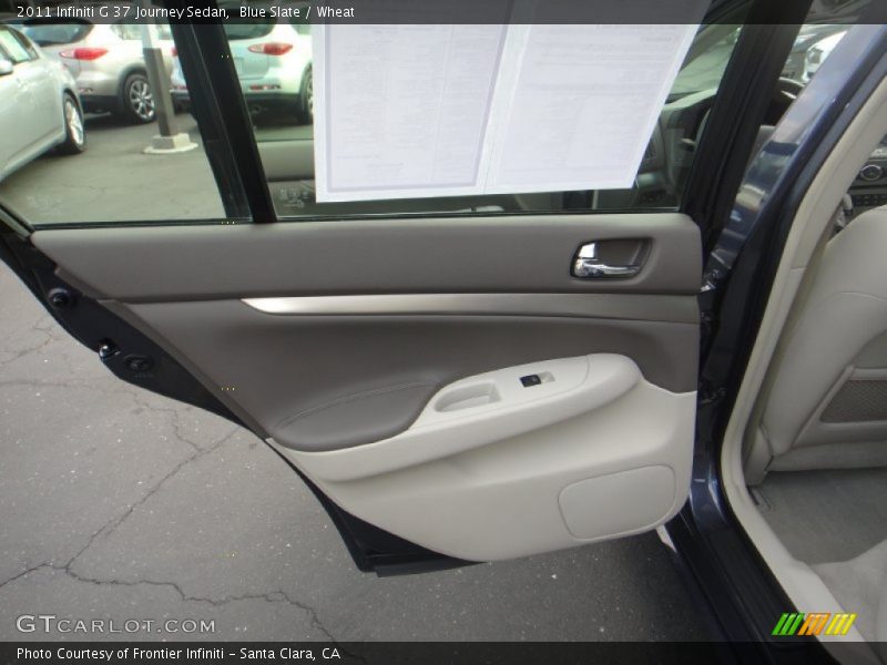 Blue Slate / Wheat 2011 Infiniti G 37 Journey Sedan