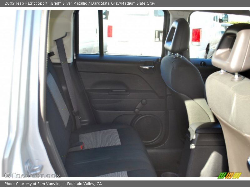 Bright Silver Metallic / Dark Slate Gray/Medium Slate Gray 2009 Jeep Patriot Sport