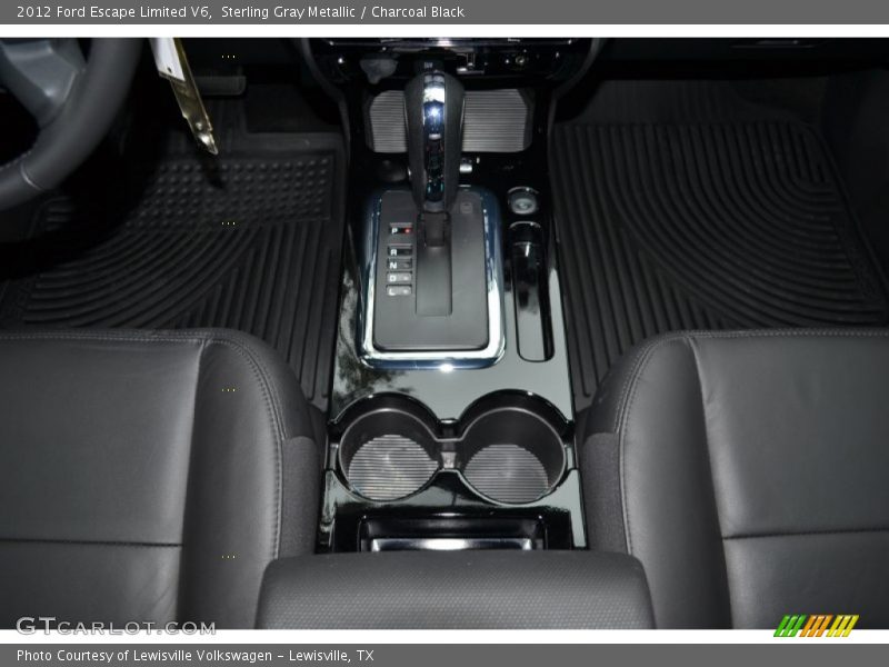 Sterling Gray Metallic / Charcoal Black 2012 Ford Escape Limited V6