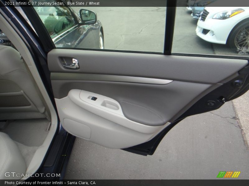 Blue Slate / Wheat 2011 Infiniti G 37 Journey Sedan