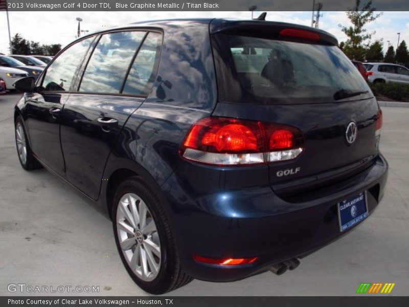 Blue Graphite Metallic / Titan Black 2013 Volkswagen Golf 4 Door TDI