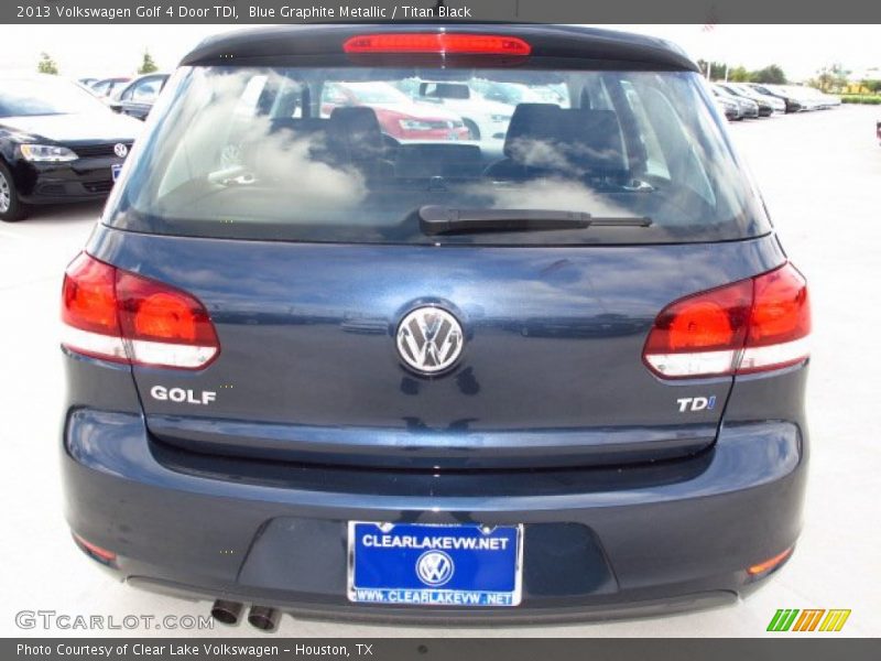 Blue Graphite Metallic / Titan Black 2013 Volkswagen Golf 4 Door TDI