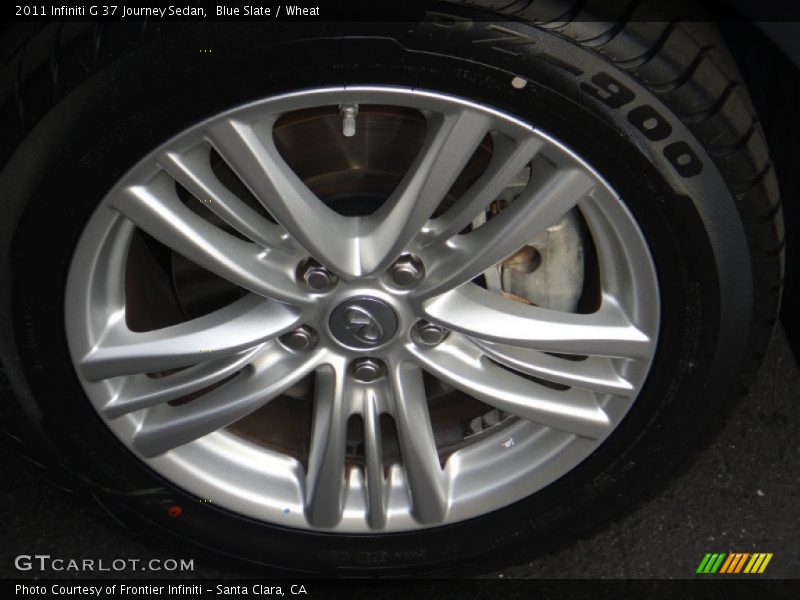 Blue Slate / Wheat 2011 Infiniti G 37 Journey Sedan