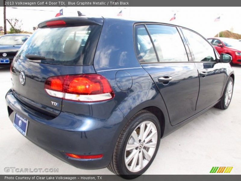 Blue Graphite Metallic / Titan Black 2013 Volkswagen Golf 4 Door TDI