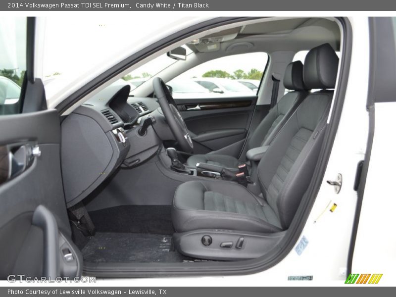 Candy White / Titan Black 2014 Volkswagen Passat TDI SEL Premium