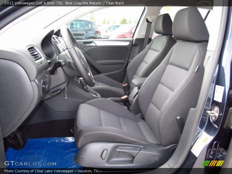 Blue Graphite Metallic / Titan Black 2013 Volkswagen Golf 4 Door TDI