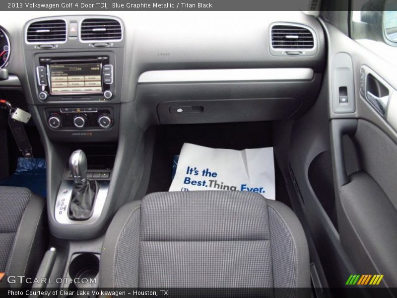 Blue Graphite Metallic / Titan Black 2013 Volkswagen Golf 4 Door TDI