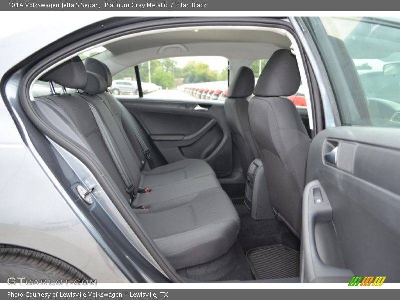 Platinum Gray Metallic / Titan Black 2014 Volkswagen Jetta S Sedan