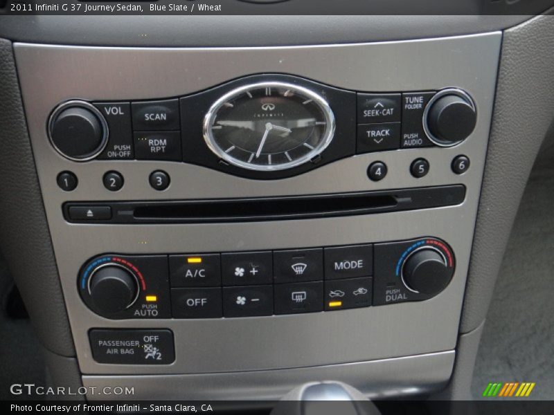 Blue Slate / Wheat 2011 Infiniti G 37 Journey Sedan