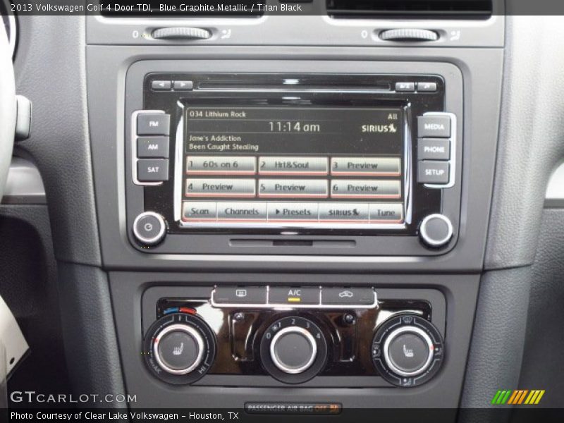 Blue Graphite Metallic / Titan Black 2013 Volkswagen Golf 4 Door TDI