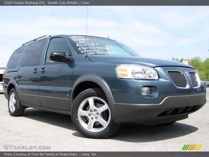 Stealth Gray Metallic / Gray 2006 Pontiac Montana SV6