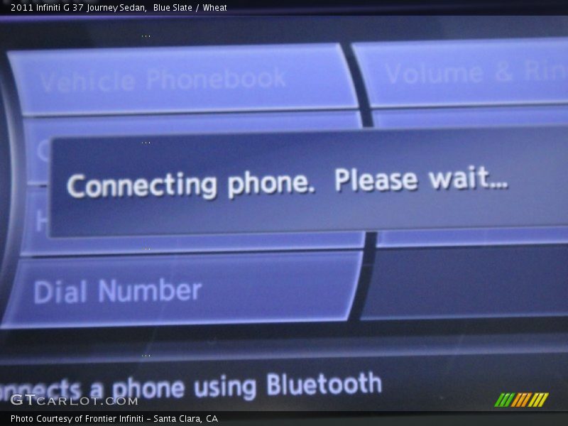 Blue Slate / Wheat 2011 Infiniti G 37 Journey Sedan