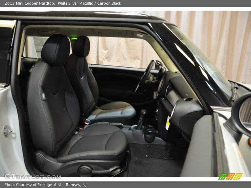 White Silver Metallic / Carbon Black 2013 Mini Cooper Hardtop