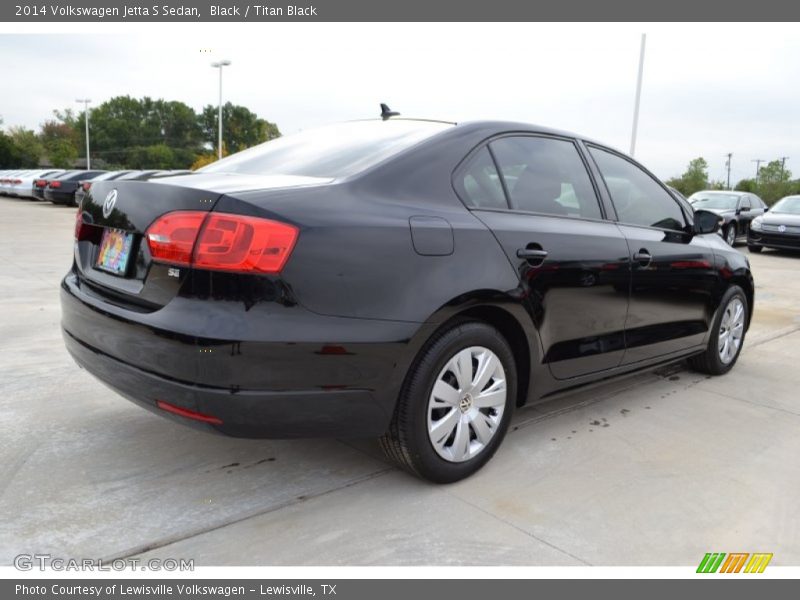 Black / Titan Black 2014 Volkswagen Jetta S Sedan
