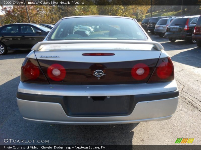 Galaxy Silver Metallic / Neutral 2002 Chevrolet Impala