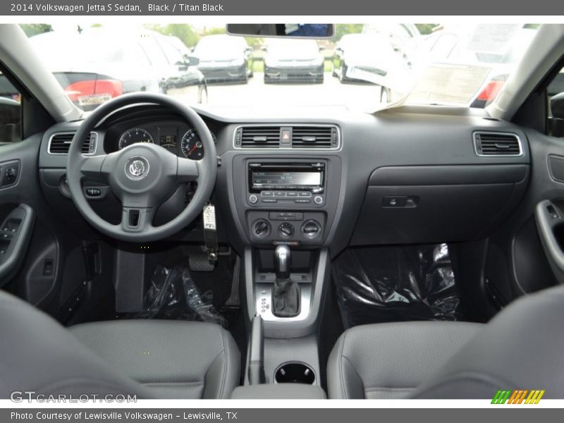 Black / Titan Black 2014 Volkswagen Jetta S Sedan