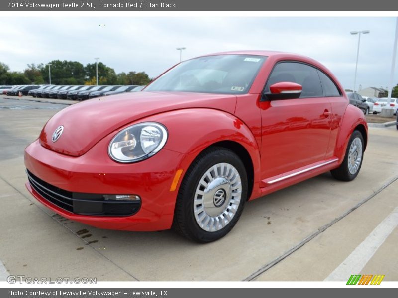 Front 3/4 View of 2014 Beetle 2.5L