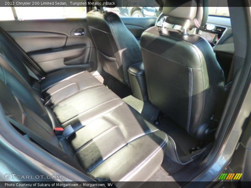 Tungsten Metallic / Black 2012 Chrysler 200 Limited Sedan