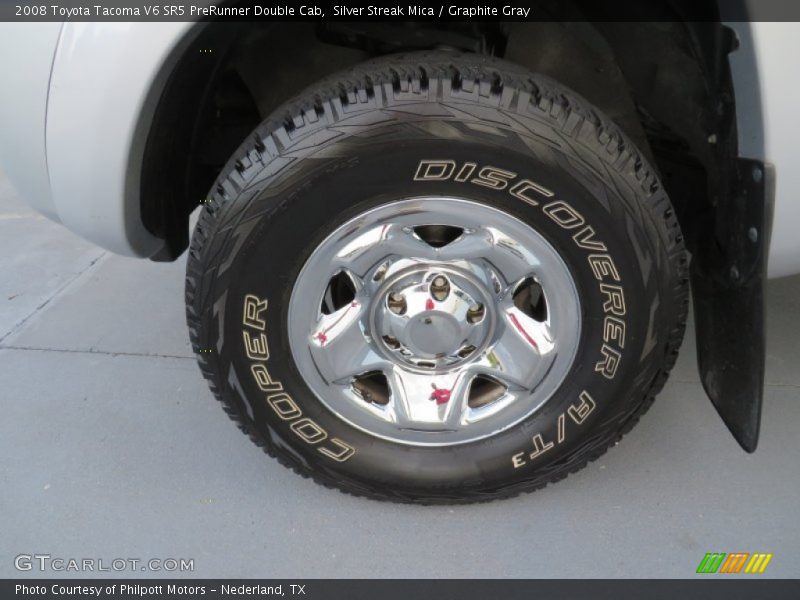 Silver Streak Mica / Graphite Gray 2008 Toyota Tacoma V6 SR5 PreRunner Double Cab