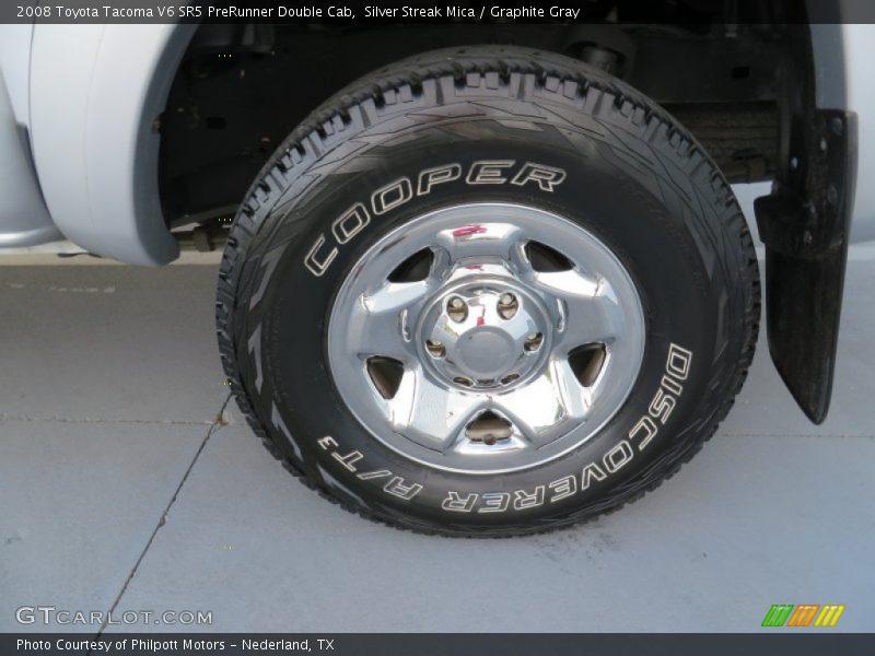 Silver Streak Mica / Graphite Gray 2008 Toyota Tacoma V6 SR5 PreRunner Double Cab