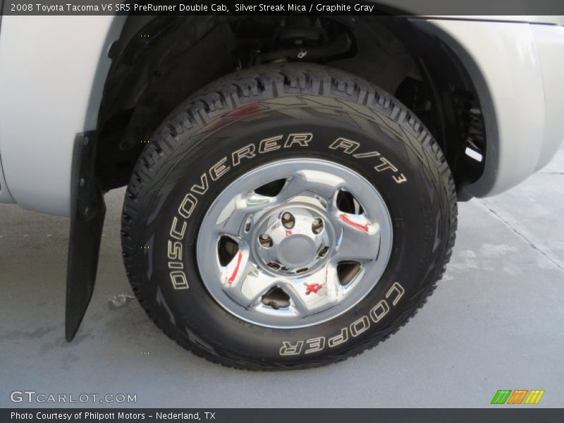Silver Streak Mica / Graphite Gray 2008 Toyota Tacoma V6 SR5 PreRunner Double Cab