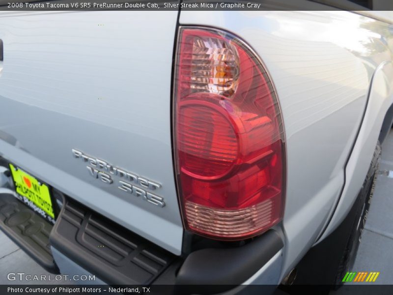 Silver Streak Mica / Graphite Gray 2008 Toyota Tacoma V6 SR5 PreRunner Double Cab