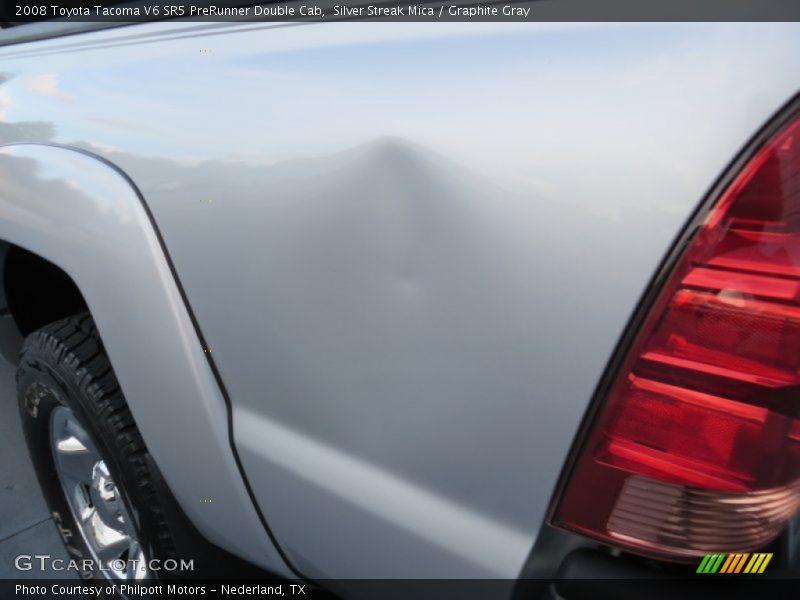 Silver Streak Mica / Graphite Gray 2008 Toyota Tacoma V6 SR5 PreRunner Double Cab