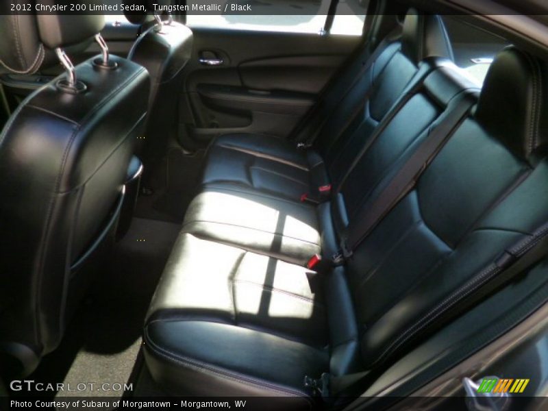 Tungsten Metallic / Black 2012 Chrysler 200 Limited Sedan
