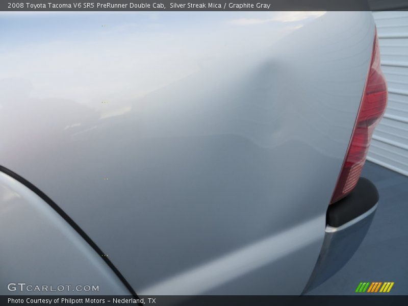 Silver Streak Mica / Graphite Gray 2008 Toyota Tacoma V6 SR5 PreRunner Double Cab
