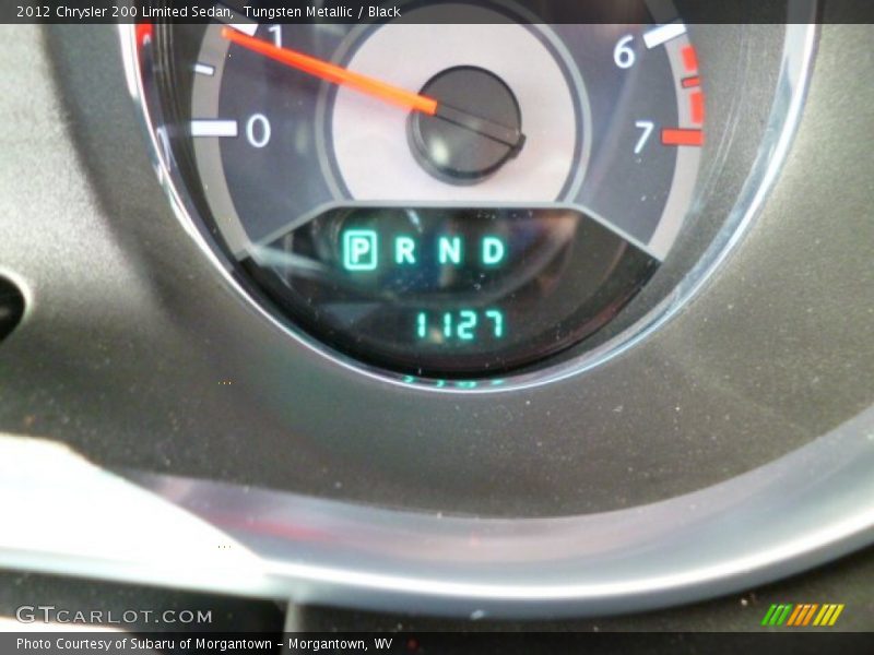 Tungsten Metallic / Black 2012 Chrysler 200 Limited Sedan