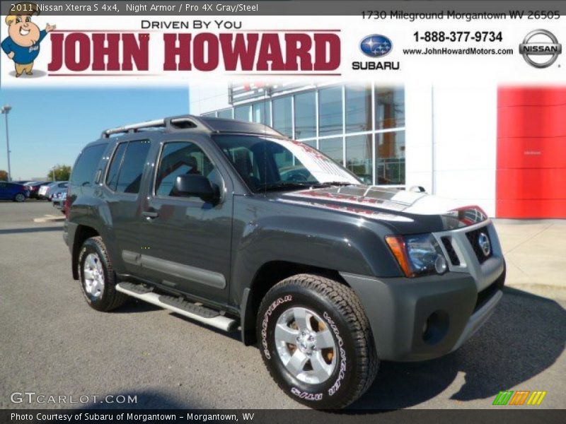 Night Armor / Pro 4X Gray/Steel 2011 Nissan Xterra S 4x4