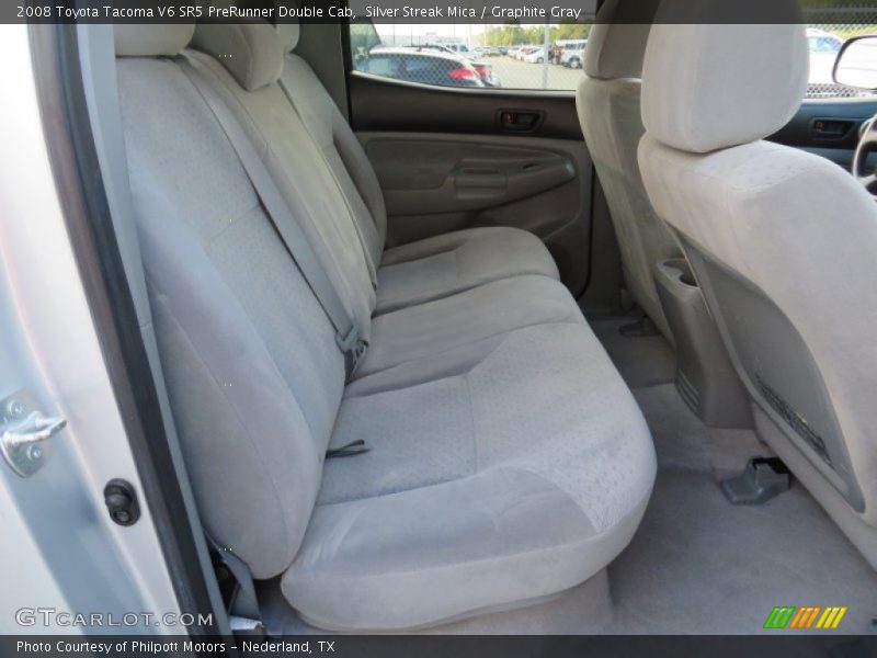 Silver Streak Mica / Graphite Gray 2008 Toyota Tacoma V6 SR5 PreRunner Double Cab