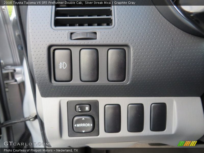 Silver Streak Mica / Graphite Gray 2008 Toyota Tacoma V6 SR5 PreRunner Double Cab