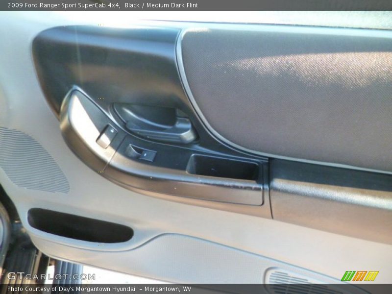 Black / Medium Dark Flint 2009 Ford Ranger Sport SuperCab 4x4