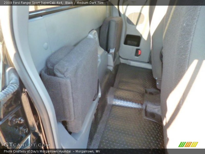 Black / Medium Dark Flint 2009 Ford Ranger Sport SuperCab 4x4