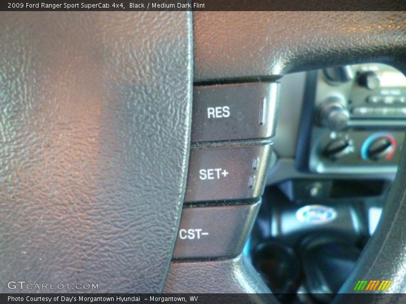 Black / Medium Dark Flint 2009 Ford Ranger Sport SuperCab 4x4